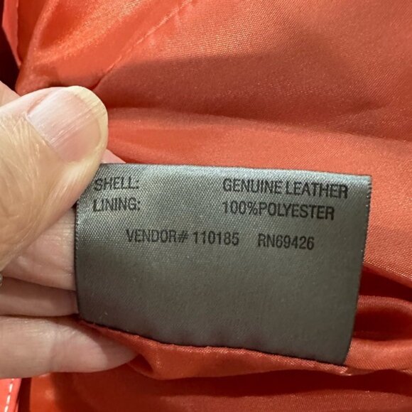 Wilson's Leather 100% leather notch collar jacket - Picture 10 of 10